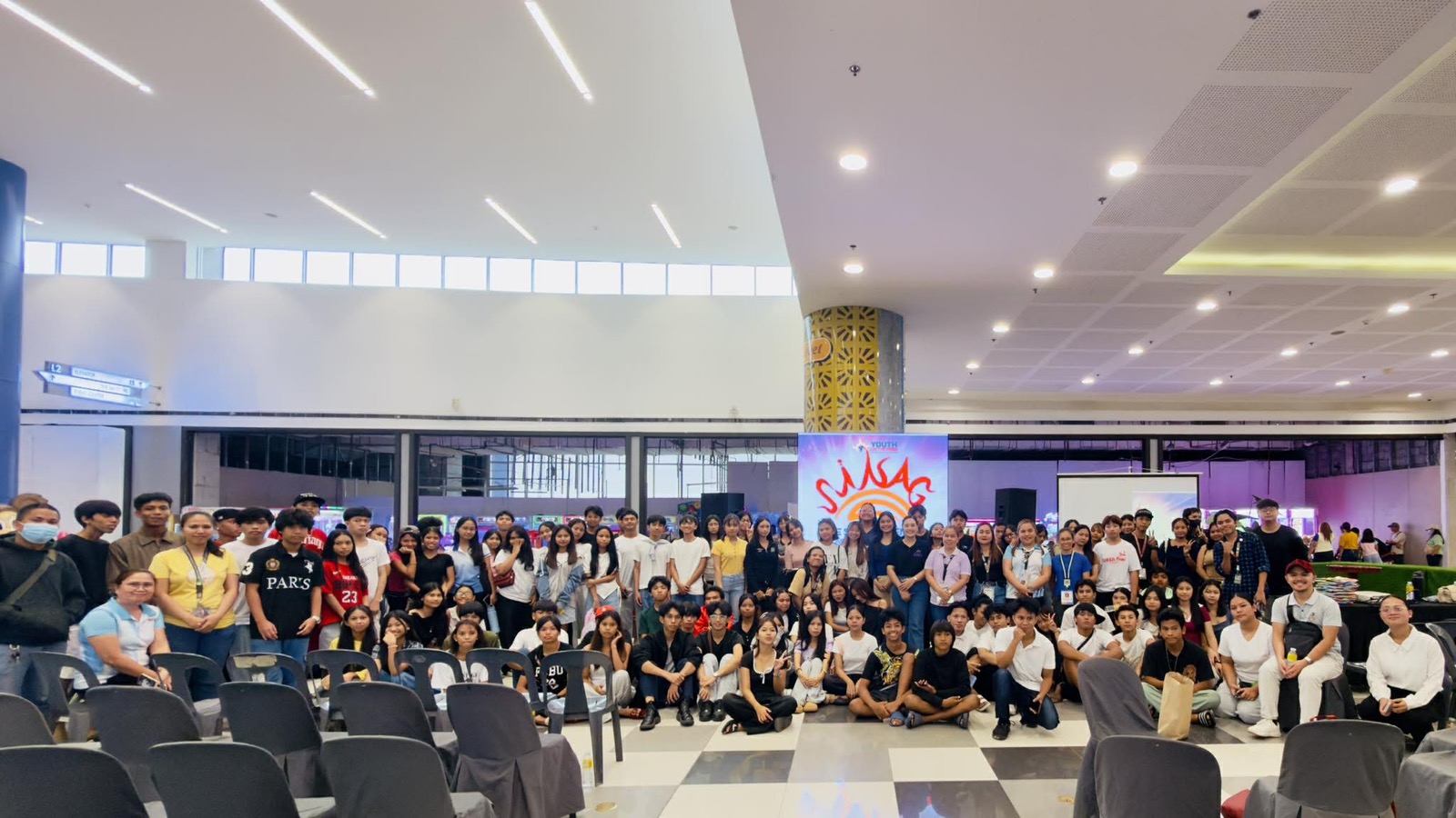 Project SINAG 2026 youth participants during a School Caravan gathering