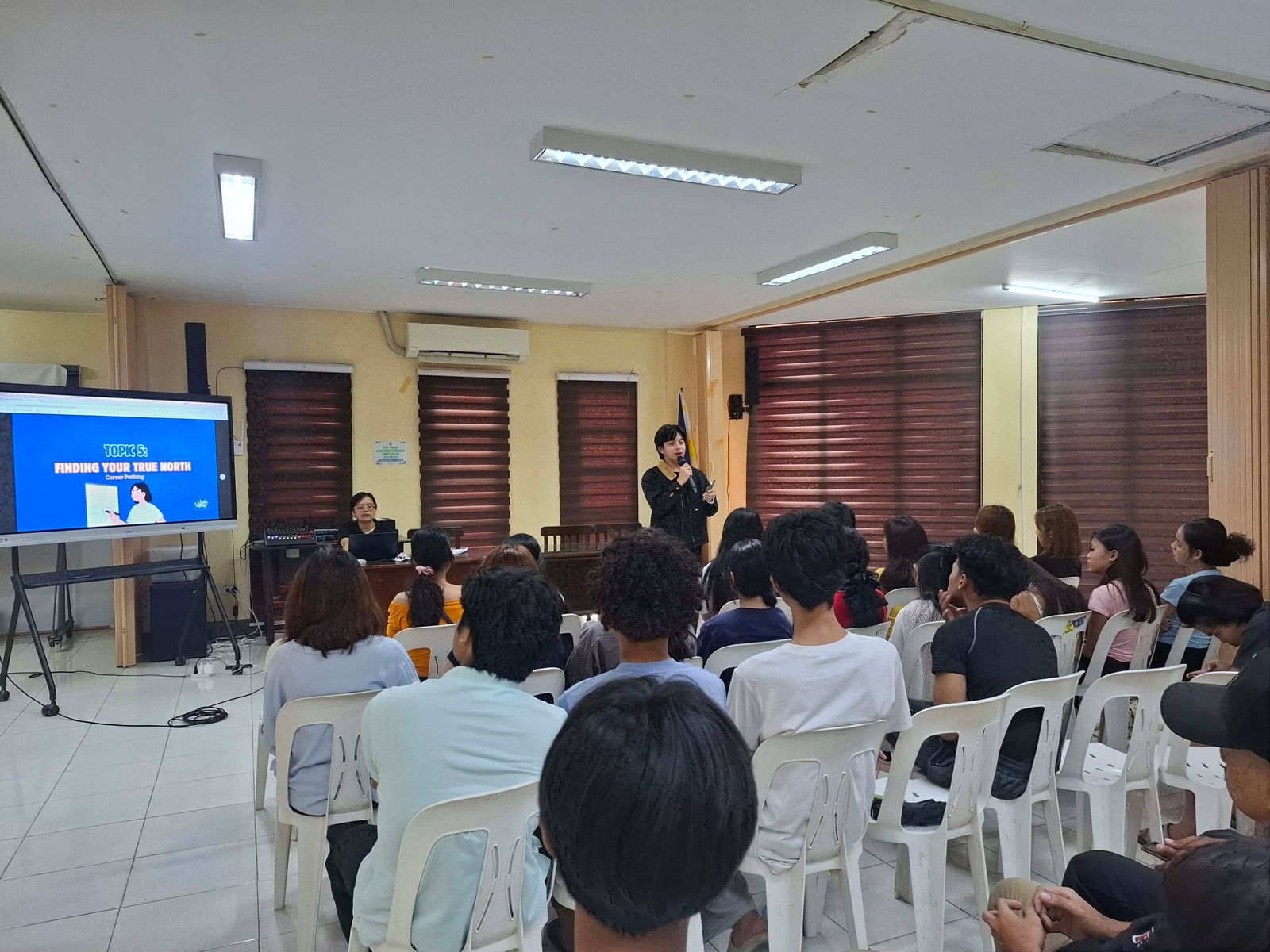 Youth participants attending a Project SINAG 2026 formation session